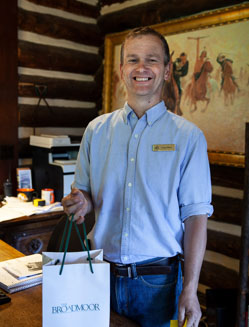 Ranch Manager Craig Hilton does double-duty at the Gift Shop Corner. The Ranch at Emerald Valley, Pike National Forest, Colorado Springs, CO. / EVR_IMG_2417 - ©Steve Haggerty/ColorWorld